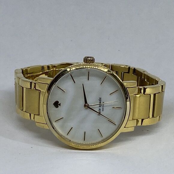Kate Spade 0737 Women Gold Stainless Steel Analog White Dial Quartz Watch XX875 main image 5
